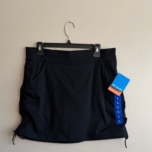Columbia Midnight Black Skort